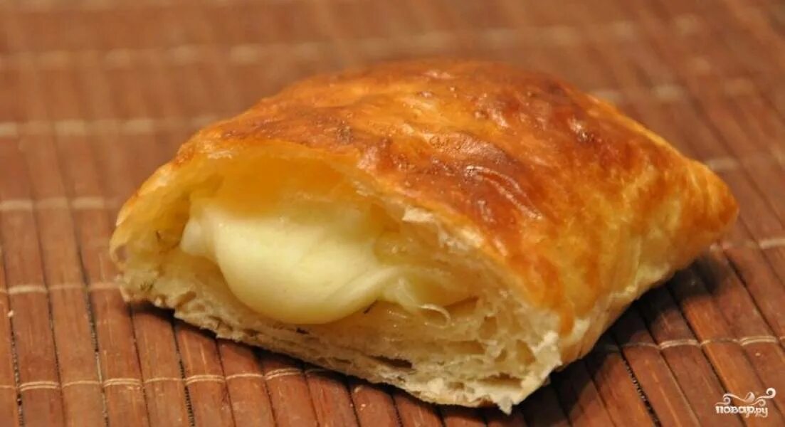 Пирожки с сыром фото Слоеные пирожки с сыром - пошаговый рецепт с фото на Повар.ру