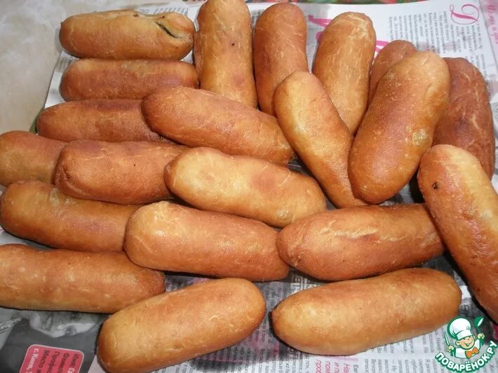Пирожки ссср фото Тесто для жареных пирожков "Всегда удачное" - кулинарный рецепт