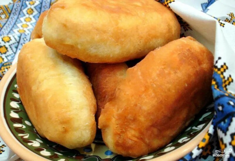 Пирожки жареные на сковороде рецепт с фото Пирожки с кислой капустой - пошаговый рецепт с фото на Повар.ру