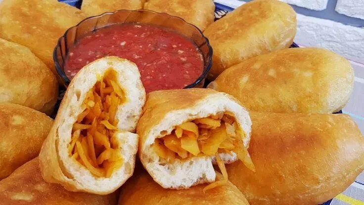 Пирожковая капуста фото Супер Воздушные Пирожки с капустой ☆ Семья будет довольна! Юмшоккина пиро... Foo