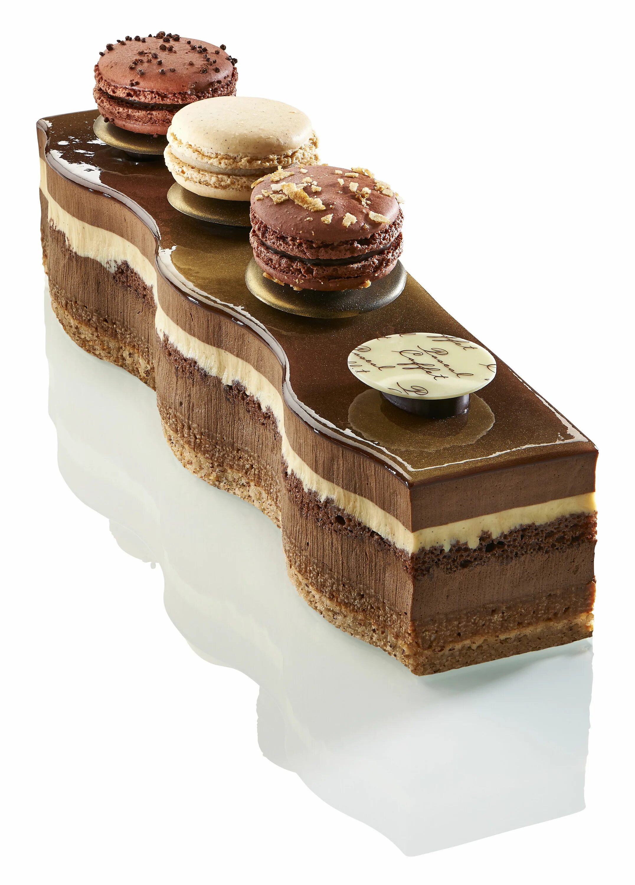 Пирожное французское фото Le Saint-Domingue. La recette pour les amoureux du chocolat. Mousse au chocolat 