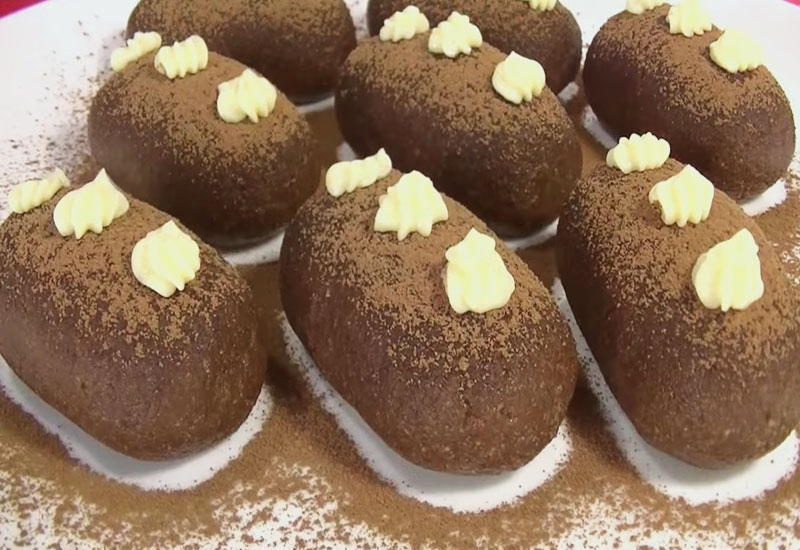 Пирожное картошка фото пошаговый рецепт Пирожное Картошка: Вкус нашего детства Десерты, Идеи для блюд, Шоколадный десерт