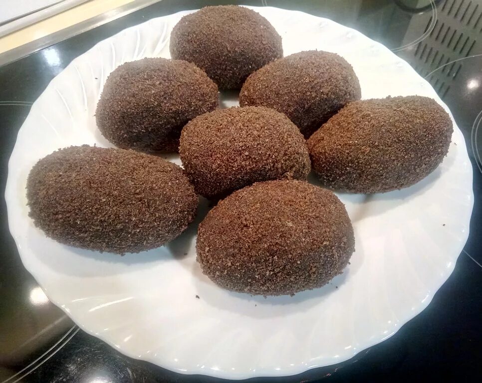 Пирожное картошка из сухарей с фото Пирожное картошка рецепт