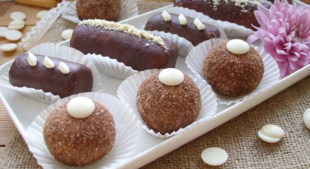 Пирожное картошка с сгущенкой фото Кто придумал знаменитое пирожное "Картошка", вкус советского детства - Империя д