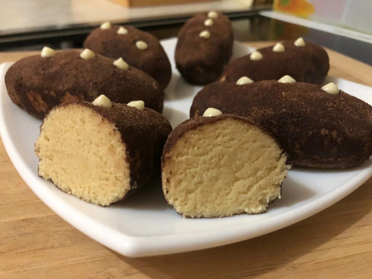 Пирожное картошка в магните фото Пирожное картошка магнит eCookie.ru