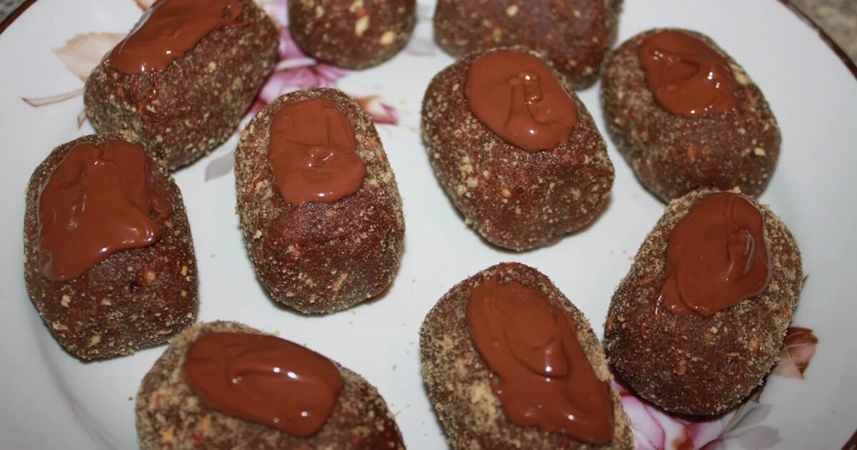 Пирожное картошка в шоколаде рецепт с фото Пирожное "Картошка" с шоколадом рецепт - Европейская кухня: Выпечка и десерты. "