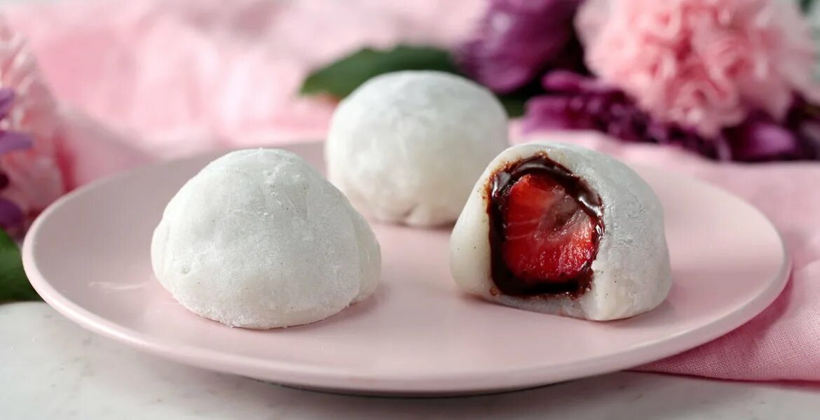 Пирожное моти фото в домашних условиях Mochi mini cooking class - Anime Messe Babelsberg