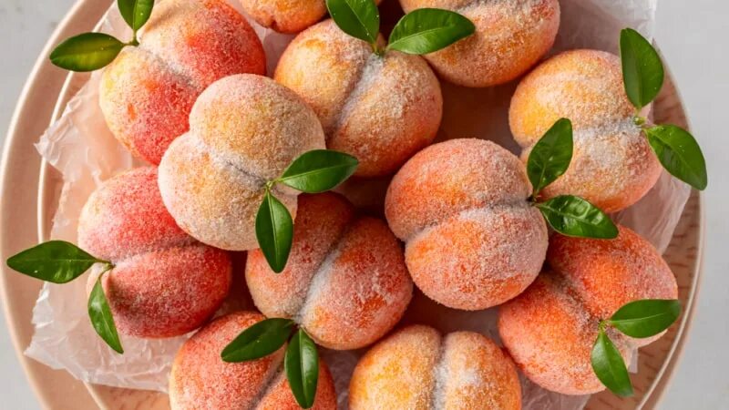 Пирожное персик из советского прошлого фото Пирожное Персики ☆ рецепт печенья пошагово в домашних условиях