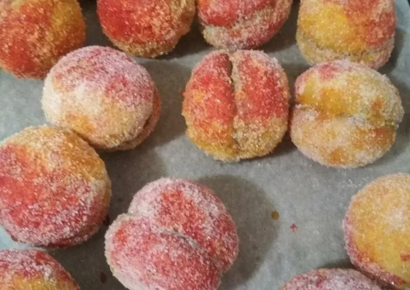 Пирожное персики ссср рецепт с фото Ответы Mail.ru: Помните пироженое персик из советского времени, какая там была н