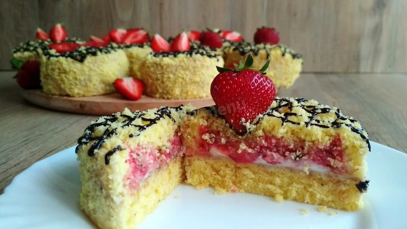 Пирожное простые рецепты пошагово с фото Какао с клубникой - 28 рецептов - 1000.menu