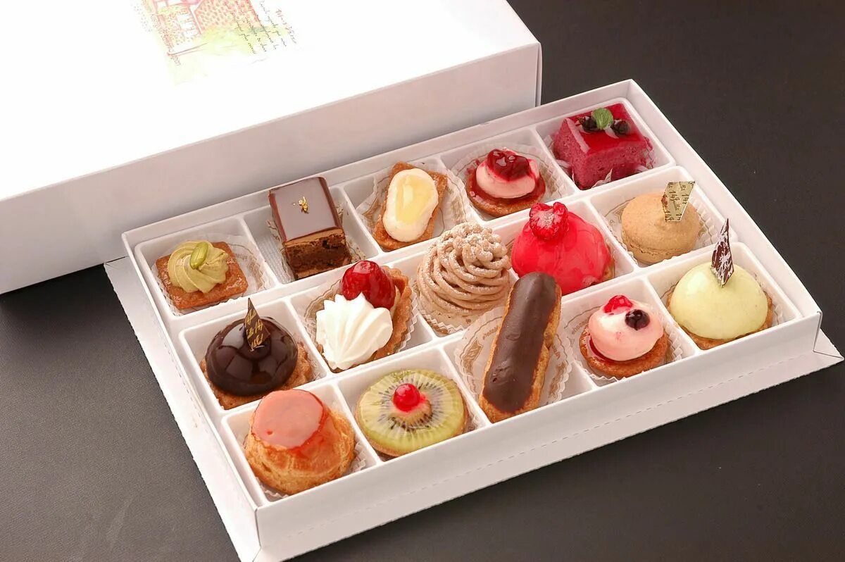 Пирожное в коробках фото Delicious Dessert Gifts and Packaging Ideas