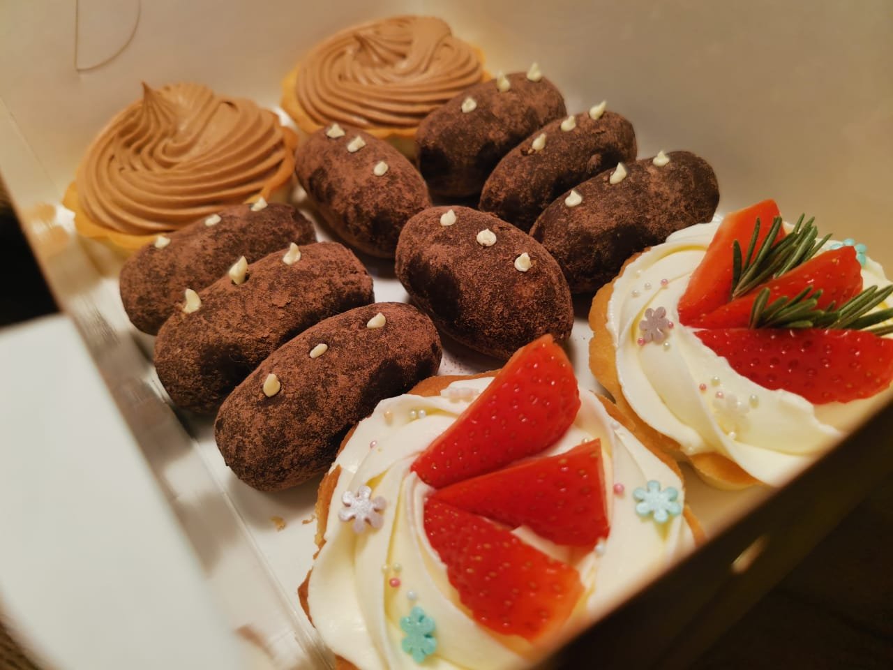 Пирожные приготовленные в домашних условиях фото Пирожные из печенья - CoffeePapa.ru