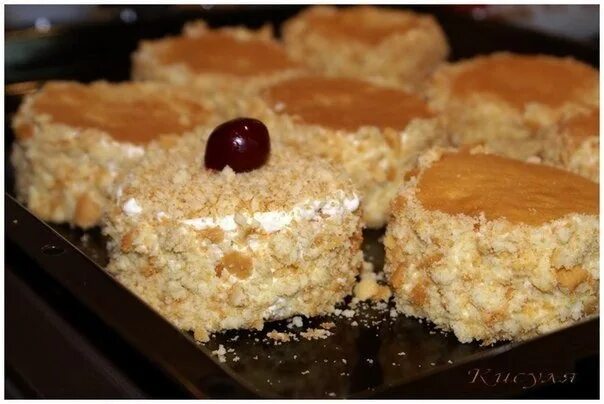 Пирожные рецепты с фото в домашних условиях Cakes from Home & Home Ingredients (by 16): Testo: butter or margarine 200g,.. 2