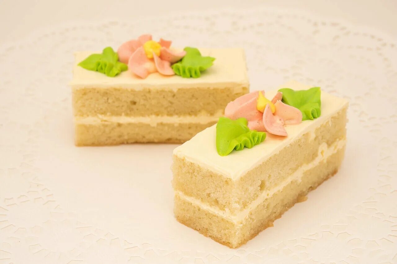 Пирожные с масляным кремом с фото Бисквитное пирожное eCookie.ru