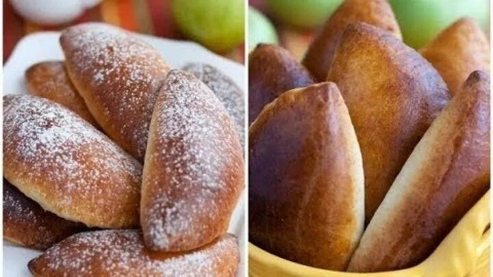 Пирожок с яблоком рецепт с фото как приготовить плюшку на сковороде - Кулинарные рецепты ОК