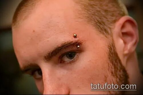 Пирсинг брови фото мужчины Фото Виды пирсинга (Tattoo Types of pierci) (значение) - пример рисунка - 106 ta