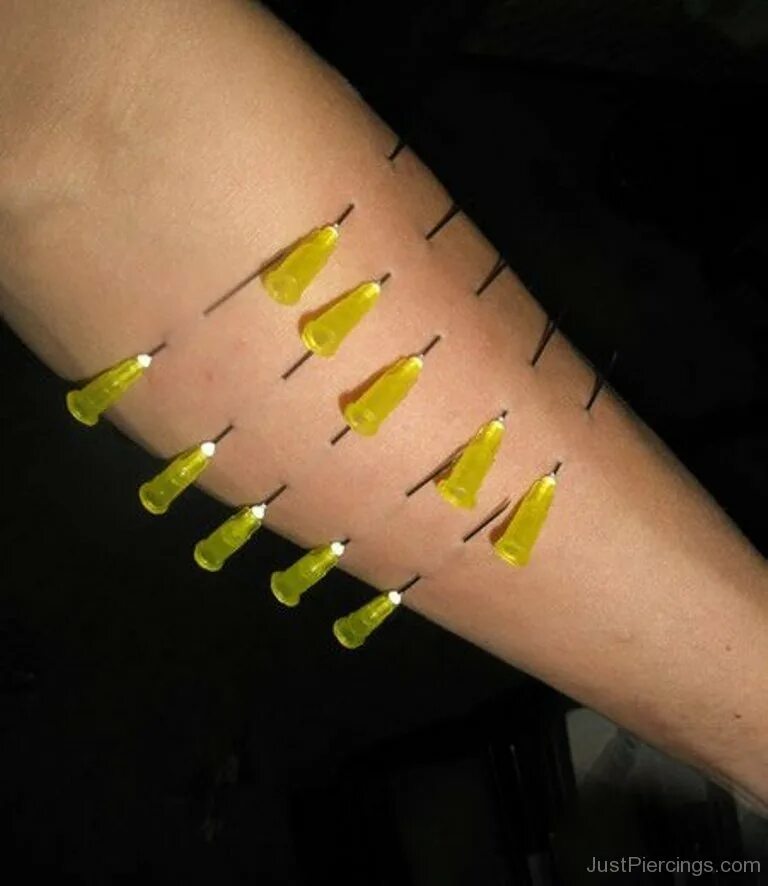 Пирсинг лестница иакова у мужчин фото Arm Piercings - Page 5
