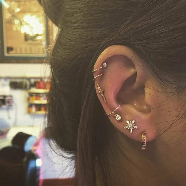 Пирсинг в ушах у девушек фото Instagram photo by Brian Keith Thompson * May 31, 2016 at 4:10am UTC Piercings d