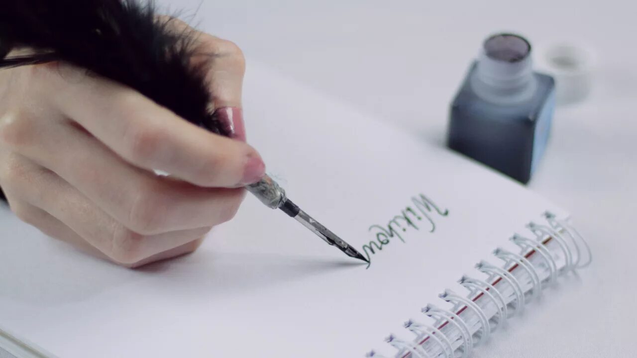 Писать пером фото How to Write With a Feather Quill: 14 Steps (with Pictures)