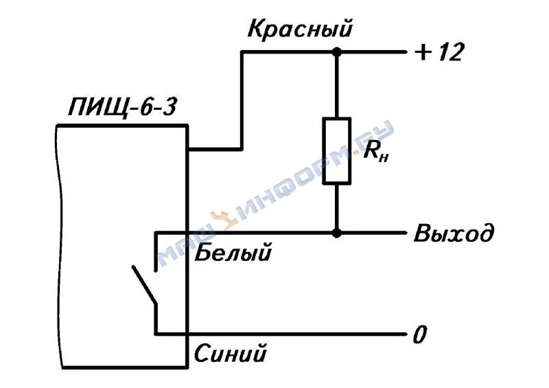 Пищ 6 1 схема подключения Пищ 6 3 характеристики