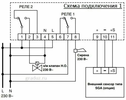 Пищ 6 1 схема подключения ᐉ Seitron RGDCO0MP1+SGAMET купить по выгодной цене Союз-Прибор Москва.