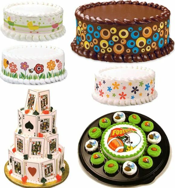 Пищевой декор для тортов Edible Prints and Cake Decorations by Lucks Edible printing, Edible cake decorat