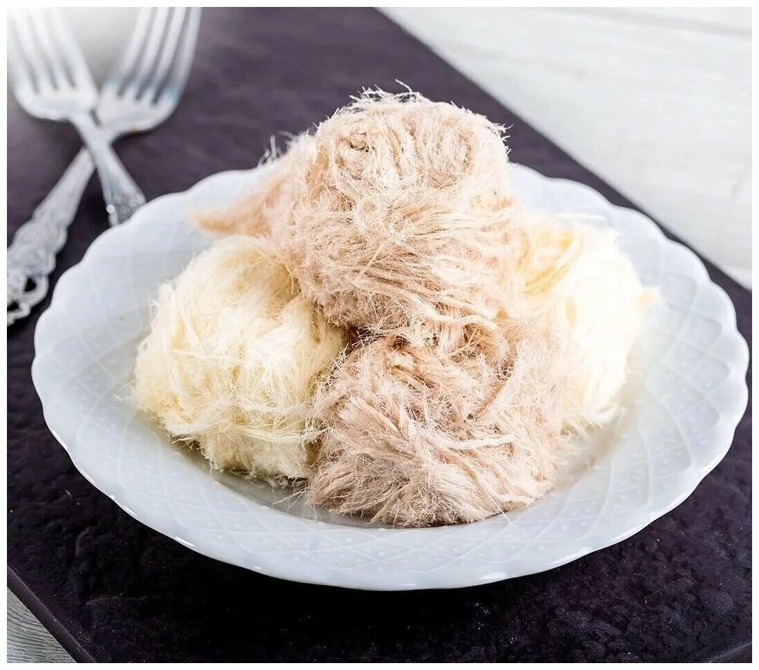Пишмание турецкая фото Пишмание, халва нитевидная YAYLA со вкусом ванили 250 гр. - купить по выгодной ц