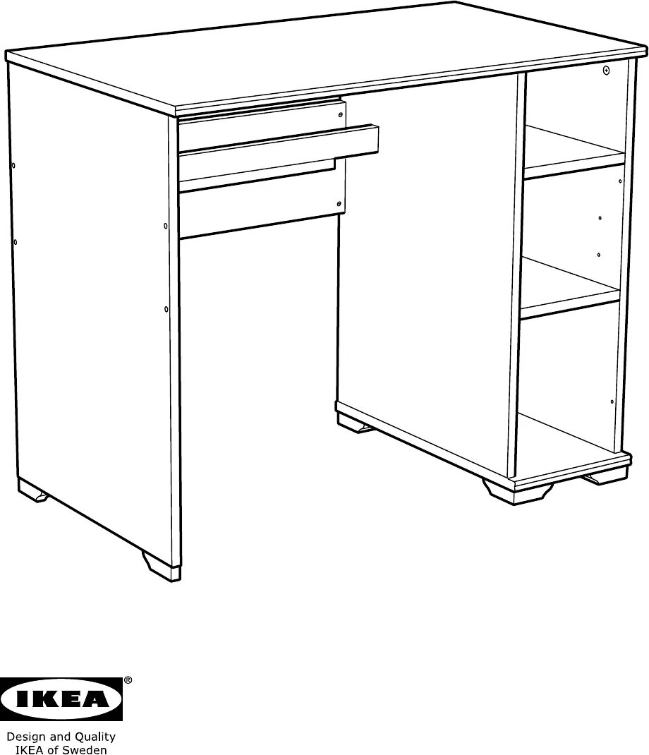 Письменный стол икеа инструкция по сборке borgsjo ikea desk OFF-62