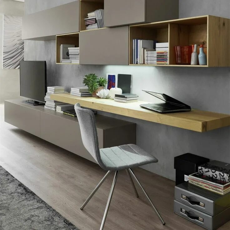 Письменный стол интерьер гостиная Conception sur mesure , design , objets de décorations ..... Home living room, B