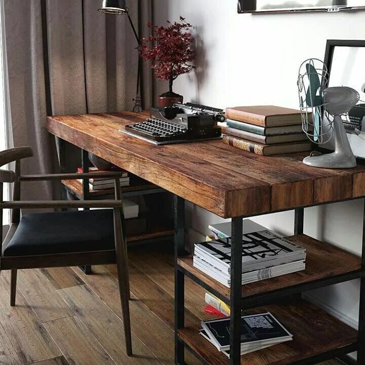 Письменный стол в стиле лофт loftdc Стол письменный лофт Schlafzimmer, Möbel, Zimmer