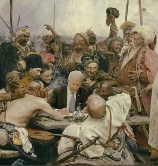 Письмо казаков турецкому султану фото Журнал Международная жизнь - На Западе прозревают? У них начало "подгорать"... -