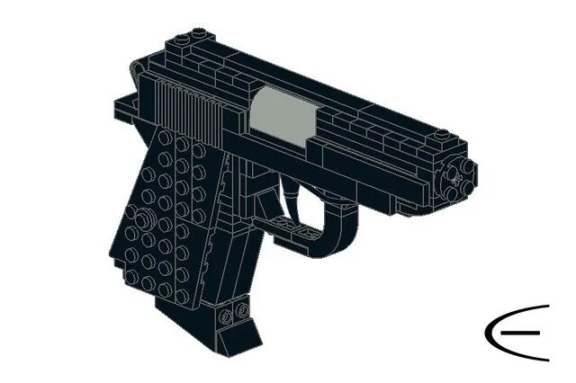 Пистолет из лего инструкция по сборке LEGO Walther PPK, V.3 (1:1) An update to my subcompact LEG. Flickr