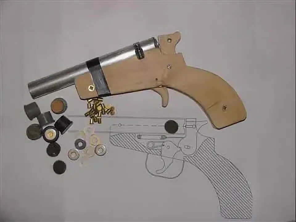 Пистолет своими руками в домашних условиях PLANOS DE ARMAS CASERAS Y DEMAS PARTE 169 - YouTube