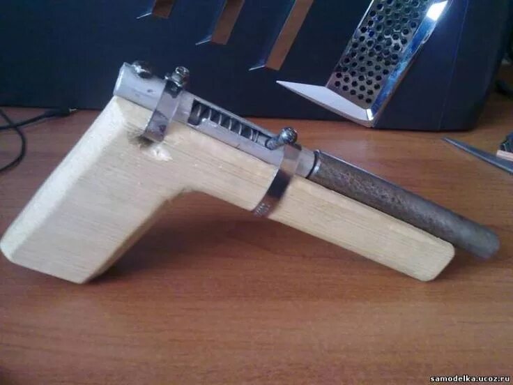 Пистолет своими руками в домашних условиях Pin on Improvised and modified firearms