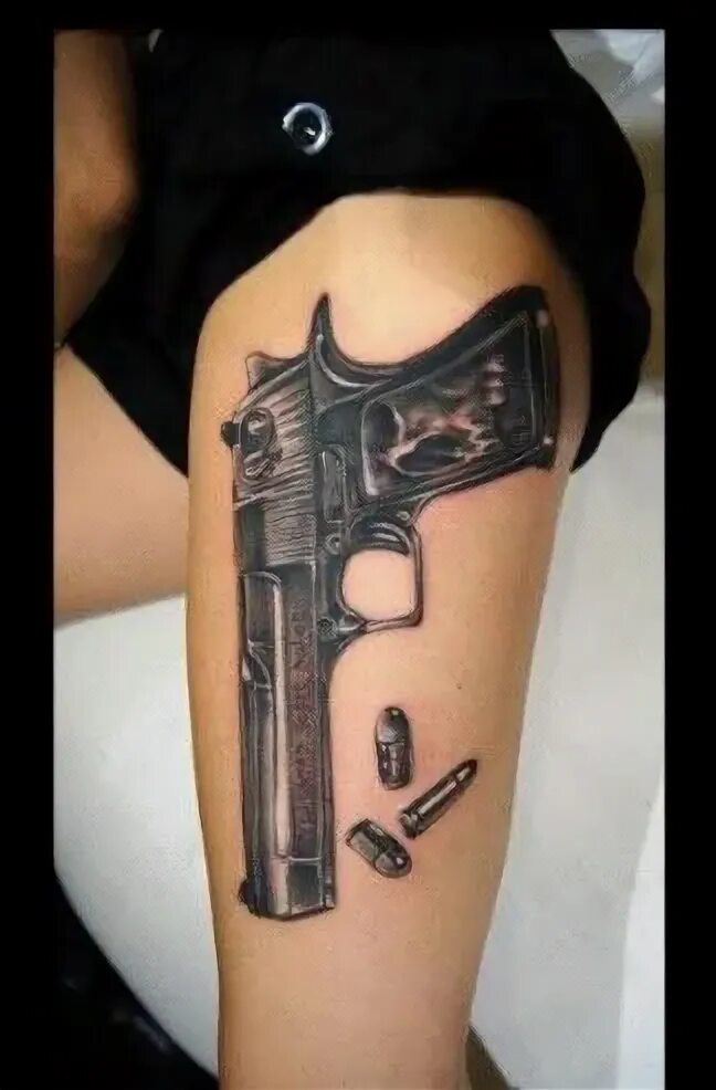 Пистолеты тату фото Idea by Emily Rivas on tattoos Tattoos