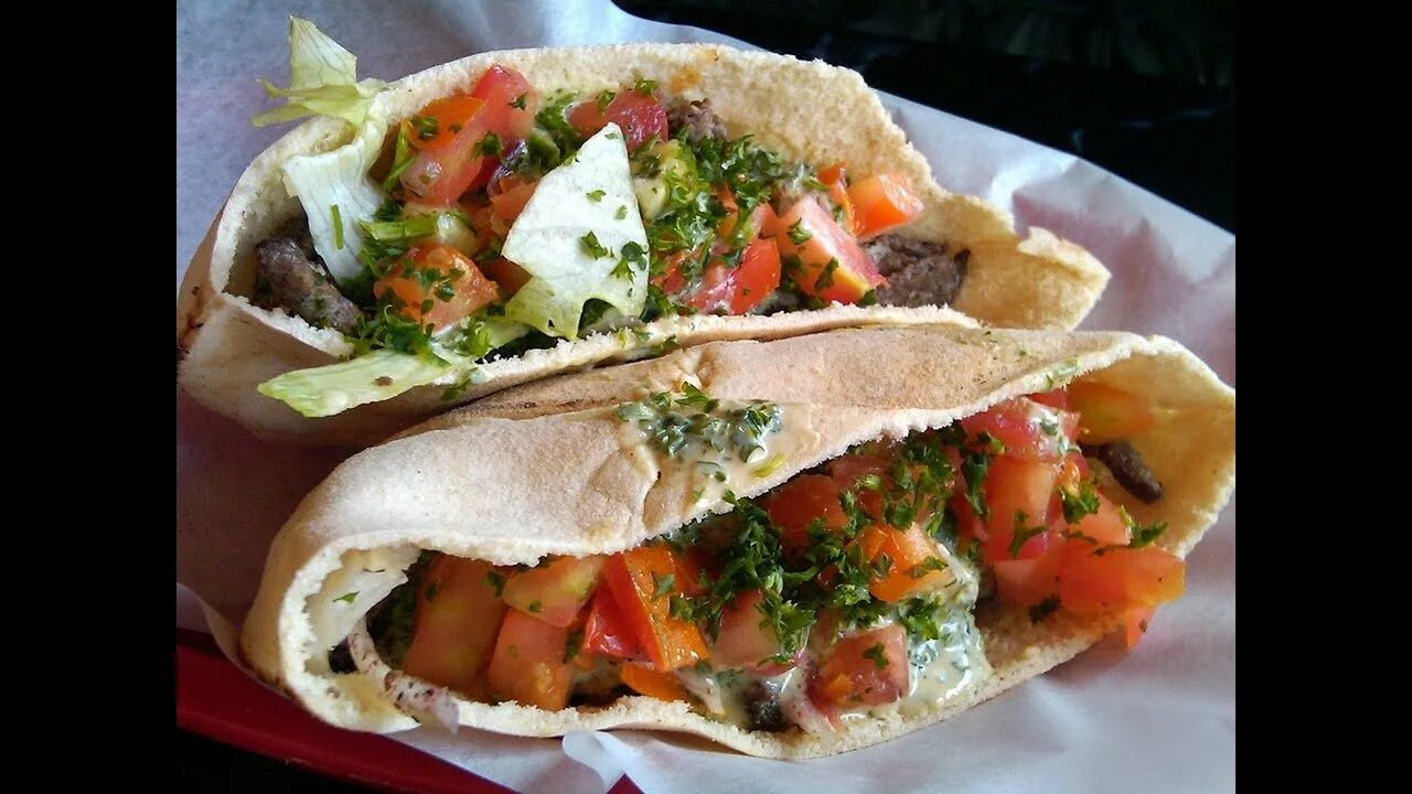 Пита в домашних рецепт с фото "Pita Bread Lamb Shoarma Recipe" "Recipes from Middle East" ASMR - YouTube