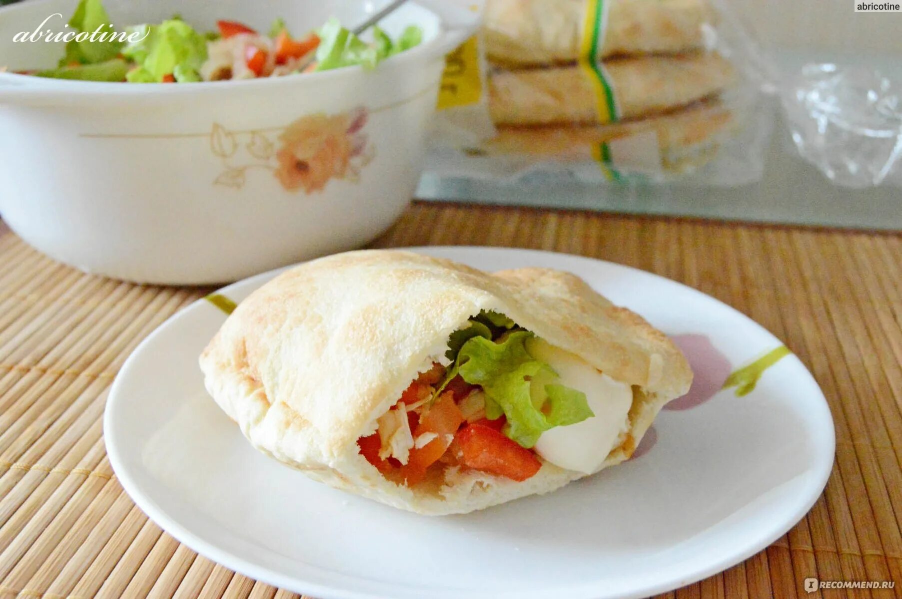 Пита в домашних рецепт с фото Хлеб Каждый день Пита в упаковке - "Вкусные и мягкие пшеничные лепешки. НАЧИНКА 