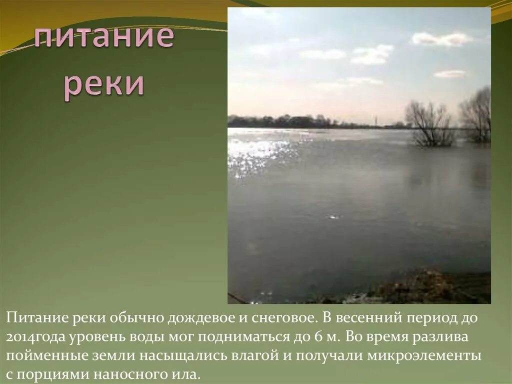 Питание реки фото Питание реки днепр
