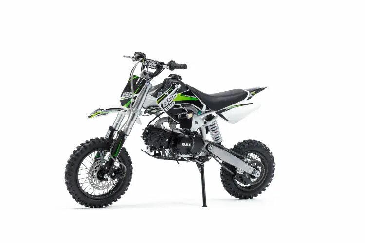 Питбайк что это такое фото Купить Питбайк BSE EVO 110e 14/12 Зелёный: артикул B0EV11090C в Уфе с доставкой 
