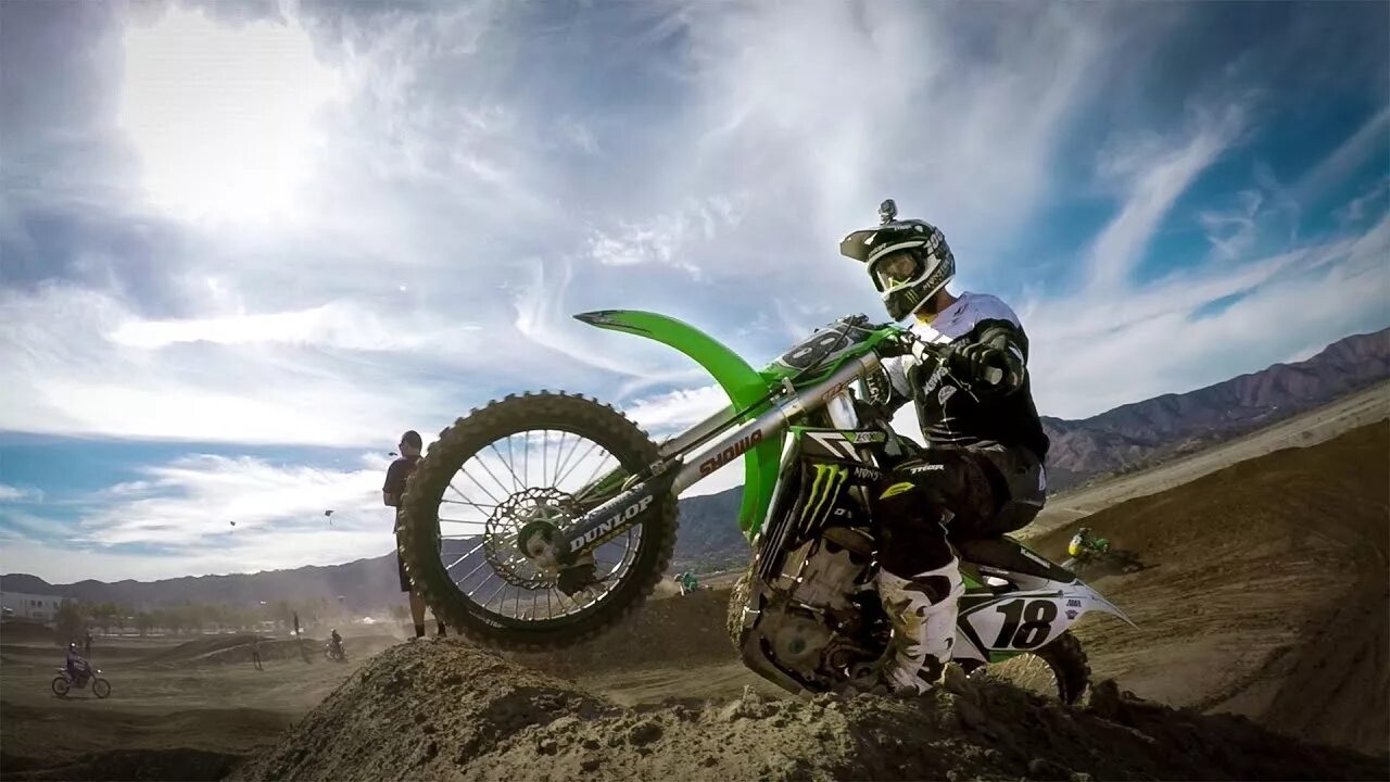 Питбайк красивое фото на обои GoPro: Life Behind the Handle Bars with Davi Millsaps - YouTube