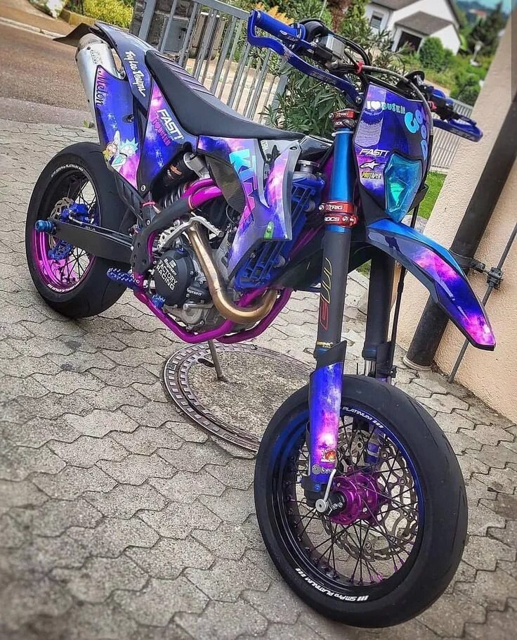 Питбайк тюнинг фото Galaxy EXC 500 Motorcross bike, Motocross bikes, Motorcycle bike