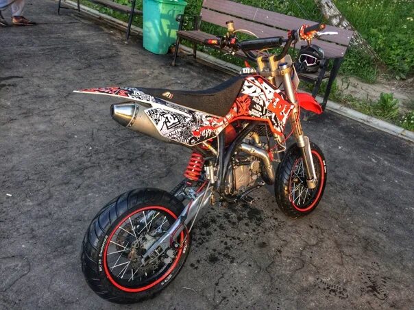 Питбайк тюнинг фото Продам питбайк Apollo RFZ 150. Мотоцикл в отличном.. ПИТБАЙКИ / ENDURO CREW ВКон