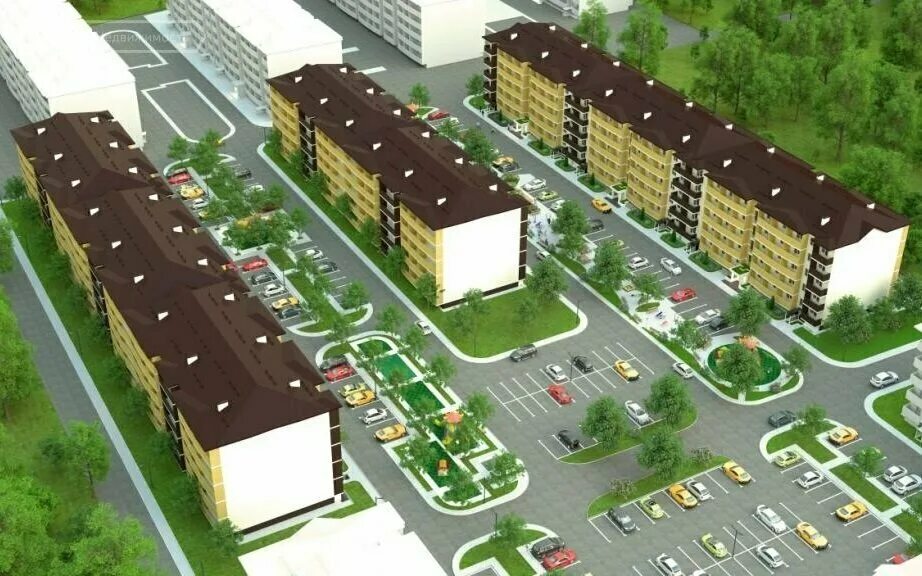 Пицбери войсковая ул 2 поселок южный фото ZhK Yuzhny Kvartal, housing complex, Russia, Krasnodar Territory, Dinskoy rayon,