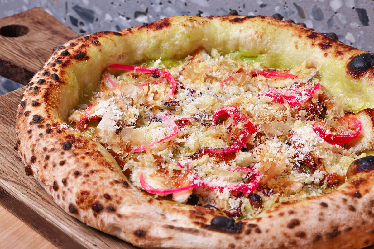 Пицца 22 см фото Пицца от Дмитрия Лима и Кати Метелицы в Pizza 22 cm Дзен Забелина Дзен