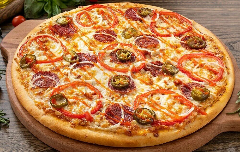 Пицца 35 см фото Фото: Pizza-bro, пиццерия, просп. Ленина, 50, Клинцы - Яндекс Карты