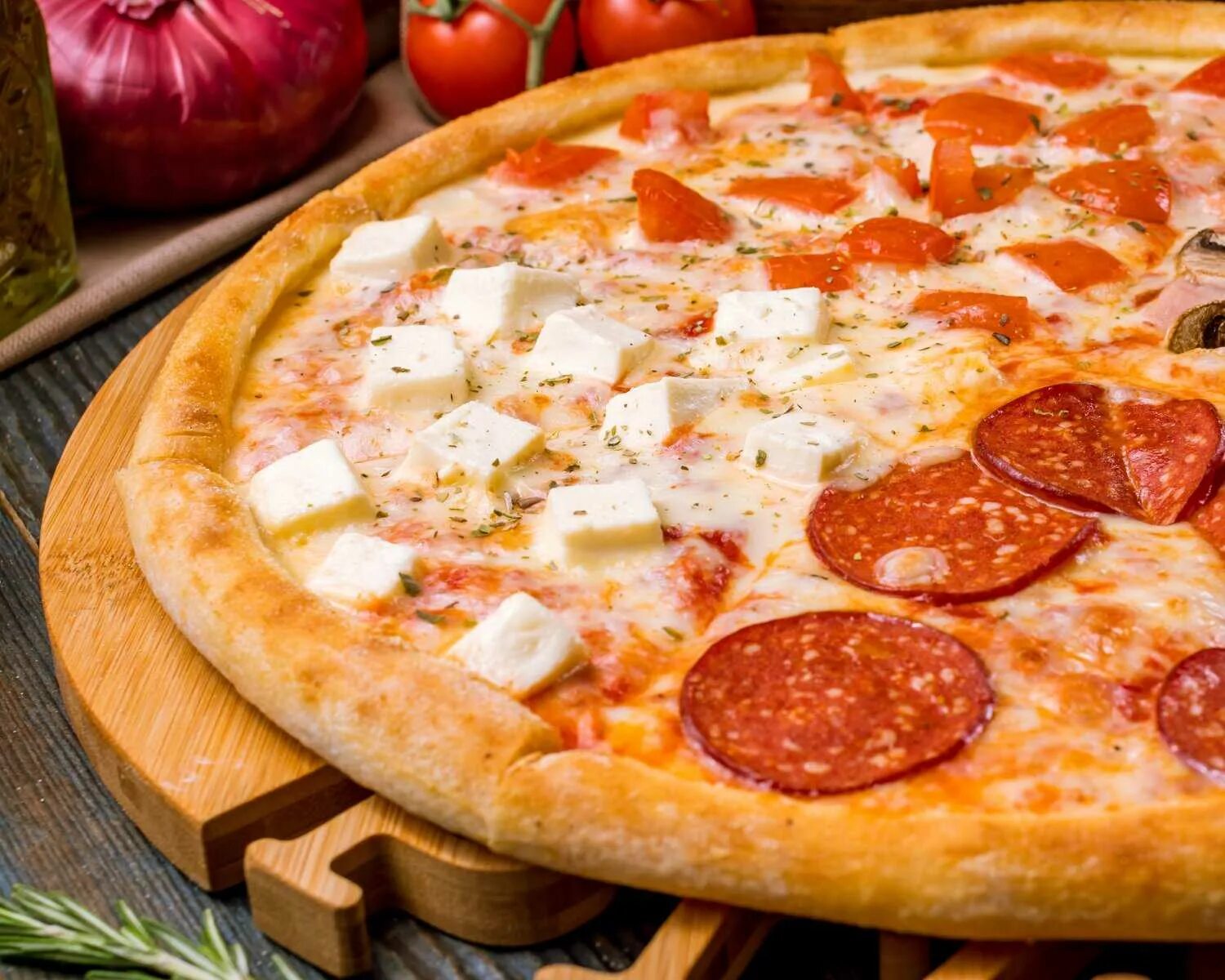 Пицца 4 сезона фото Пиццерия "Leropizza" по адресу Дулатова, 62 в Костанай - меню 2024, телефон, фот
