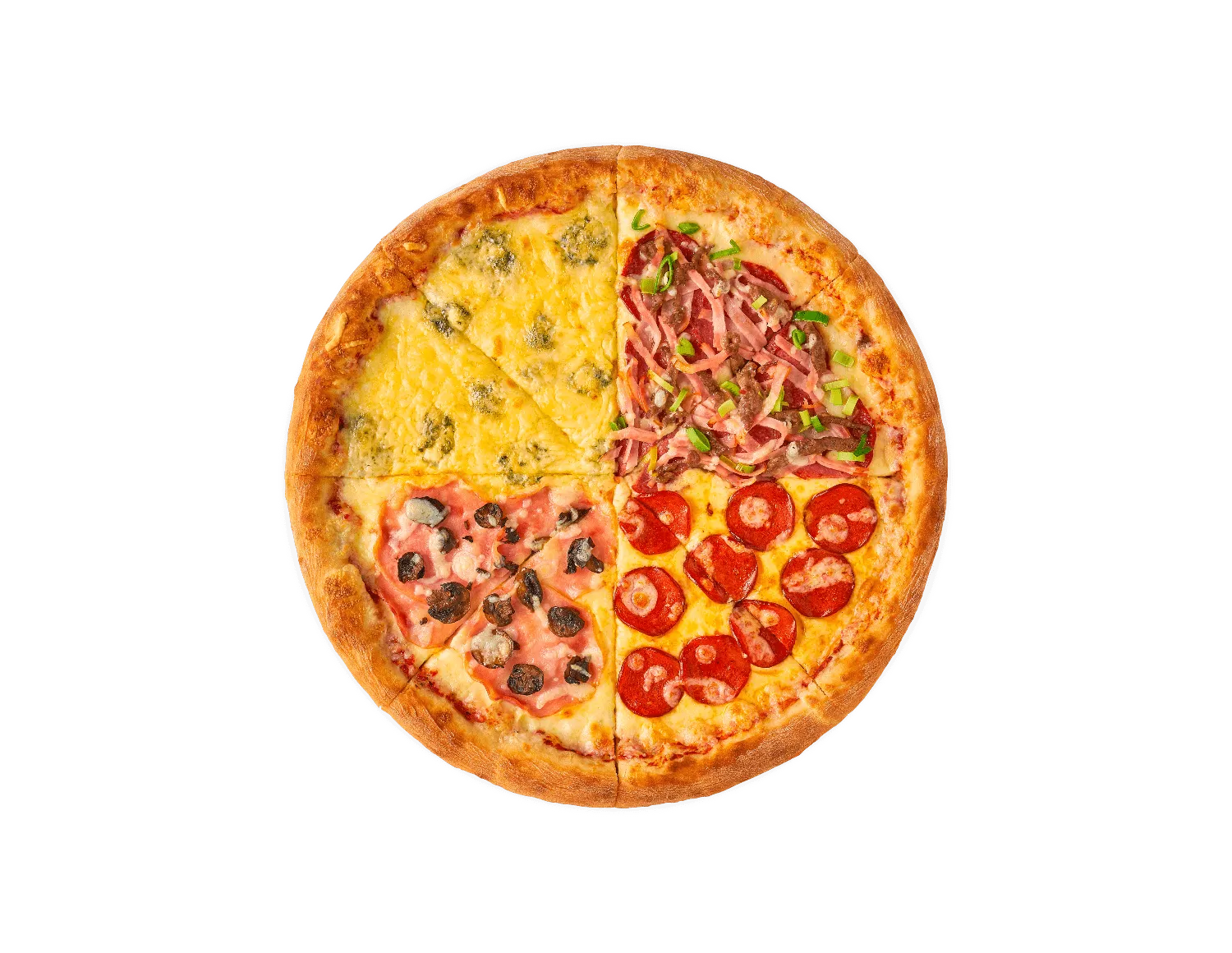 Пицца 4 сезона фото Пицца 4 Сезона: заказать по цене от 539 руб Milana Pizza