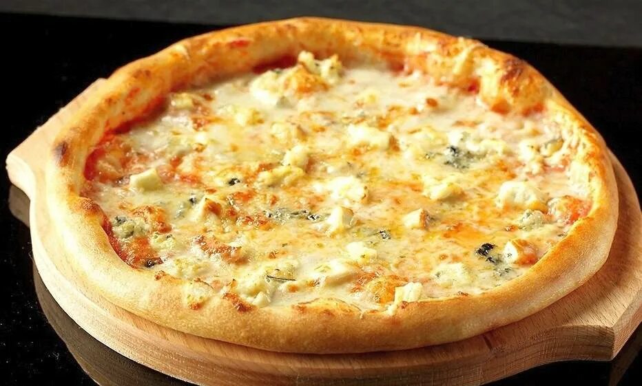 Пицца 4 сыра рецепт с фото Вкуснейшая пицца с доставкой по Тольятти : Четыре Сыра