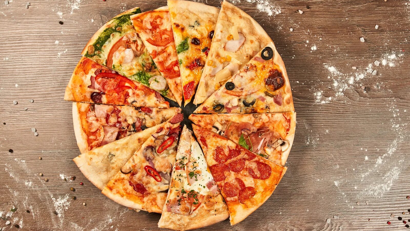 Пицца ассортимент названия с фото American Pizza Styles To Try And How They're Different