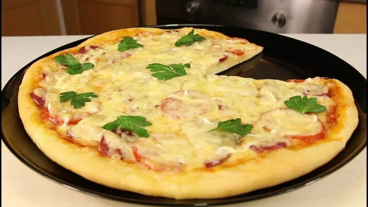 Пицца без теста фото рецепт ВКУСНЕЙШАЯ ПИЦЦА Без Дрожжей и Расстойки Теста!!! Пальчики оближешь! - YouTube